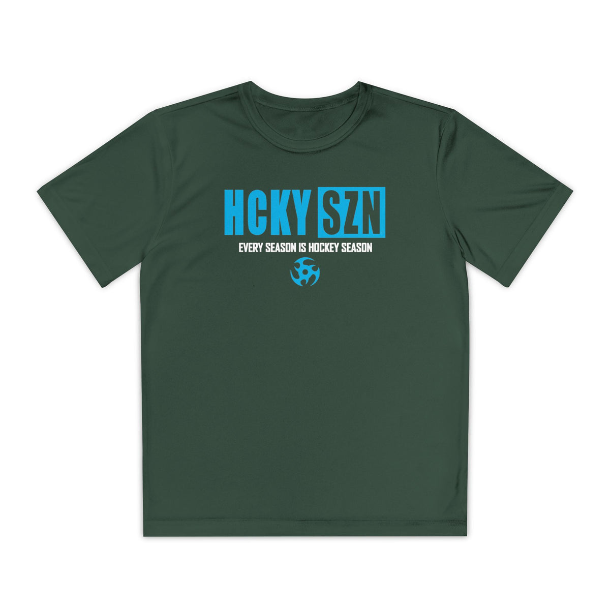 Every Season is HCKY SZN Youth Competitor Tee (Sky Blue  Logo) - Various Colors
