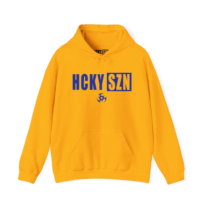 HCKY SZN (Blue Logo) Hooded Sweatshirt - Various Colors