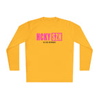 HCKYSZN (All Gas) Long Sleeve Adult Performance Tee - Gold/Hot Pink/Black