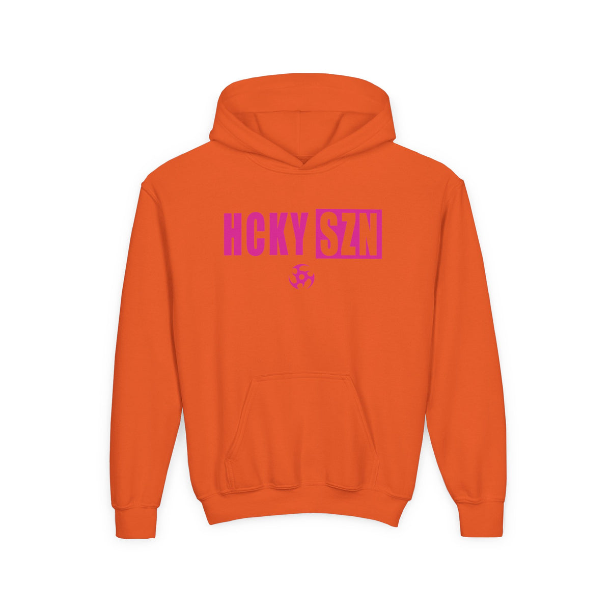 Youth HCKY SZN (Hot Pink Logo) Hooded Sweatshirt - Various Colors