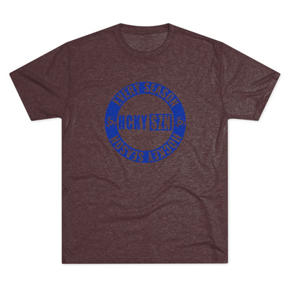HCKY SZN Circle Logo TriBlend Tee Shirt (Royal Blue) - Various Colors