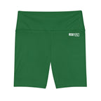 HKY SZN High Waisted Workout Shorts (Juniper Green)