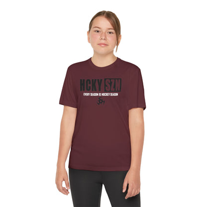 Every Season is HCKY SZN Youth Competitor Tee (Black Logo) - Various Colors
