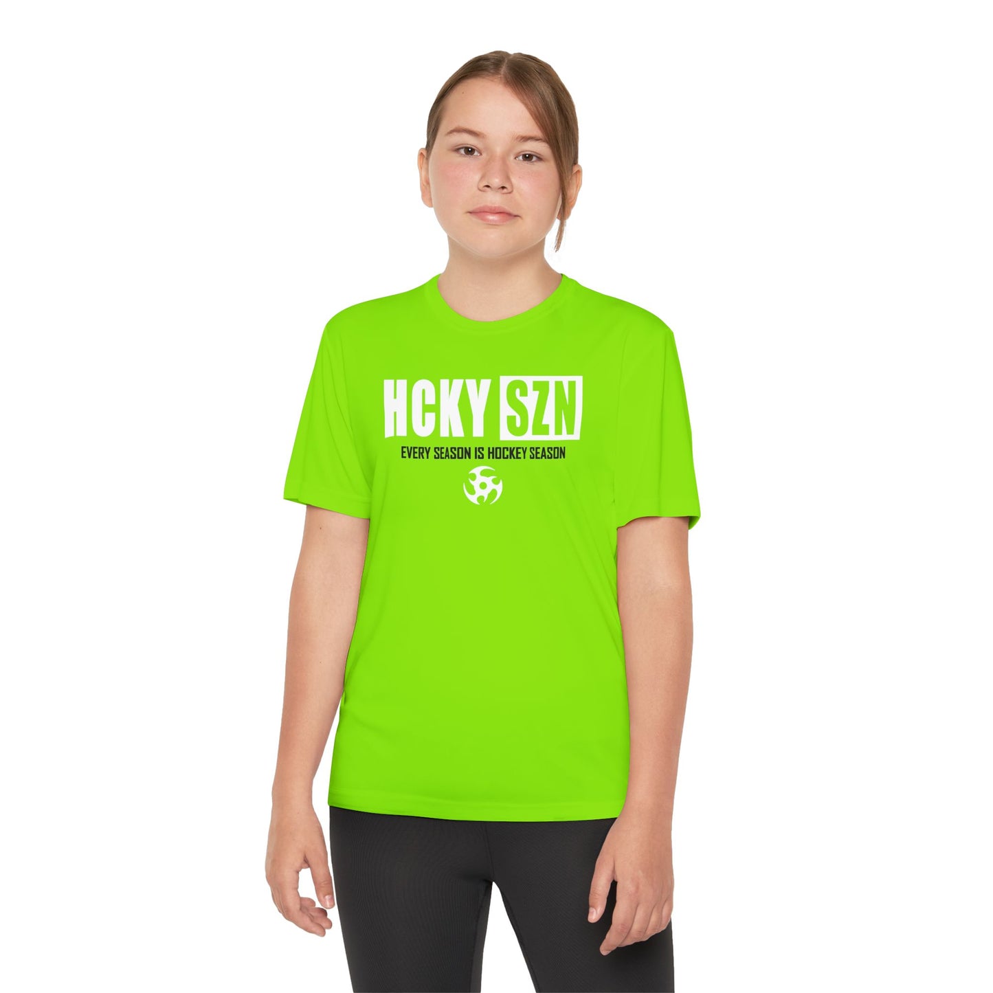 Every Season is HCKY SZN Youth Competitor Tee (White Logo) - Various Colors