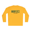 HCKYSZN (All Gas) Long Sleeve Adult Performance Tee - Gold/Forest/Black