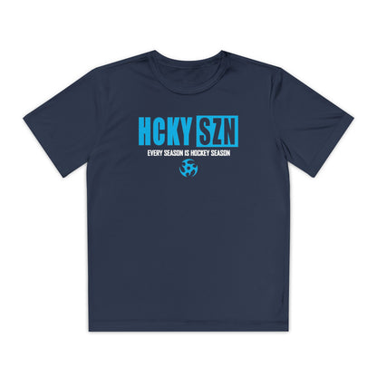 Every Season is HCKY SZN Youth Competitor Tee (Sky Blue  Logo) - Various Colors
