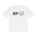 HCKYSZN (Flagship Logo) Adult Performance Tee - White/USA