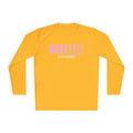 HCKYSZN (All Gas) Long Sleeve Adult Performance Tee - Gold/Pink/White