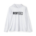 HCKY SZN Big Logo Performance Warmup Hoodie (White/Black)