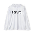 HCKY SZN Big Logo Performance Warmup Hoodie (White/Black)