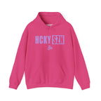 HCKY SZN (Lavender Logo) Hooded Sweatshirt - Various Colors