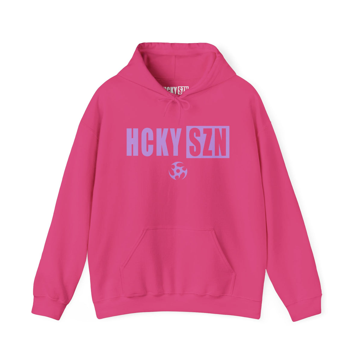 HCKY SZN (Lavender Logo) Hooded Sweatshirt - Various Colors