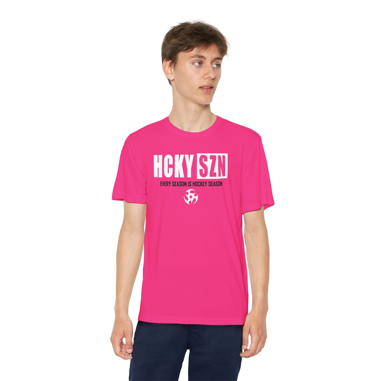 Every Season is HCKY SZN Youth Competitor Tee (White Logo) - Various Colors