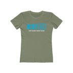 Every Season Is Hockey Season Women's Boyfriend Tee (Sky Blue Logo) - Various Colors