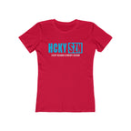 Every Season Is Hockey Season Women's Boyfriend Tee (Sky Blue Logo) - Various Colors