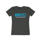 Every Season Is Hockey Season Women's Boyfriend Tee (Sky Blue Logo) - Various Colors