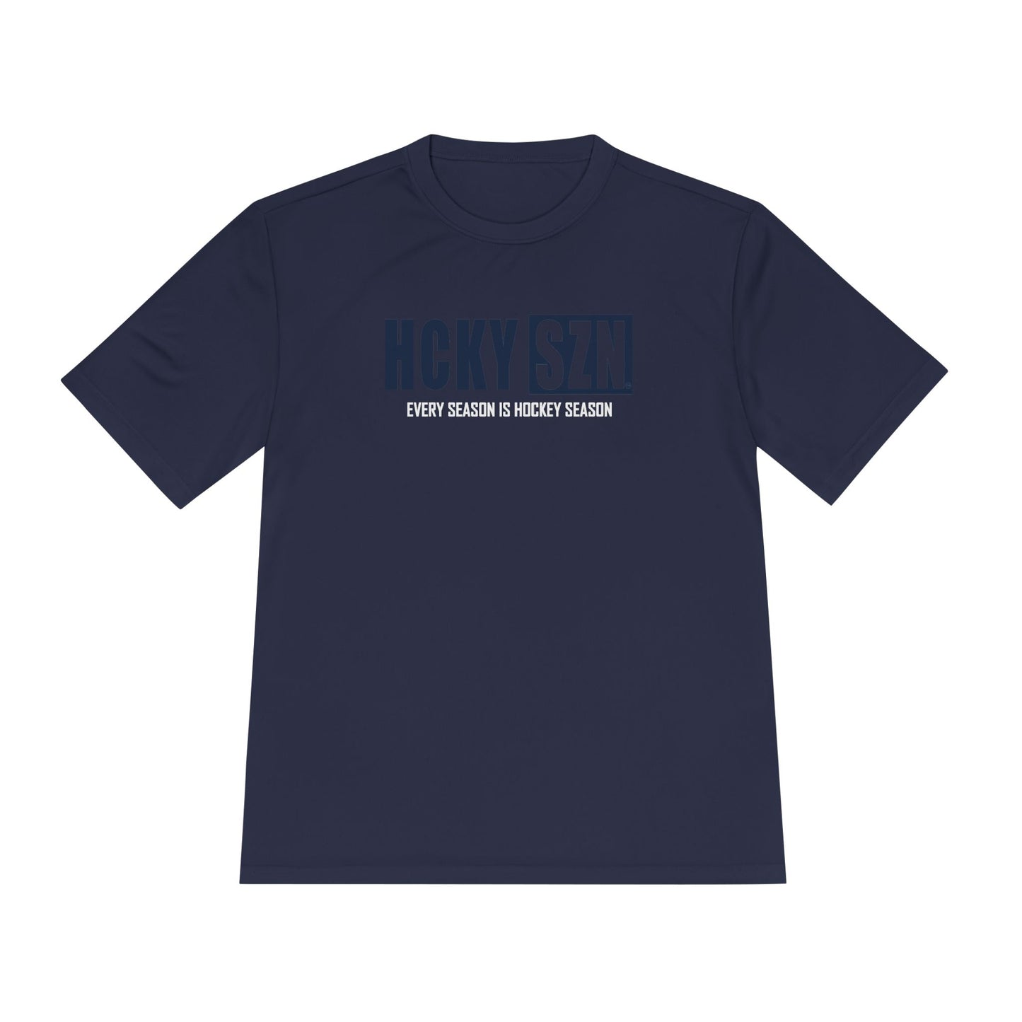 Every Season is HCKY SZN Performance Tee (Navy Logo) - Various Colors
