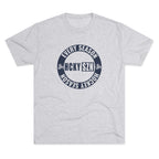 HCKY SZN Circle Logo TriBlend Tee Shirt (Navy) - Various Colors