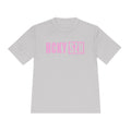 HCKYSZN (Flagship Logo) Adult Performance Tee - Silver/Pink