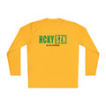 HCKYSZN (All Gas) Long Sleeve Adult Performance Tee - Gold/Kelly Green/Black