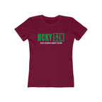 Every Season Is Hockey Season Women's Boyfriend Tee (Green Logo) - Various Colors