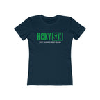 Every Season Is Hockey Season Women's Boyfriend Tee (Green Logo) - Various Colors