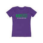 Every Season Is Hockey Season Women's Boyfriend Tee (Green Logo) - Various Colors