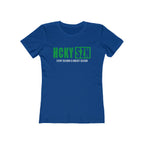 Every Season Is Hockey Season Women's Boyfriend Tee (Green Logo) - Various Colors