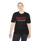 HCKYSZN Every Season Adult Performance Tee - Black/Cardinal