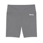 HKY SZN High Waisted Workout Shorts (Graphite Grey)
