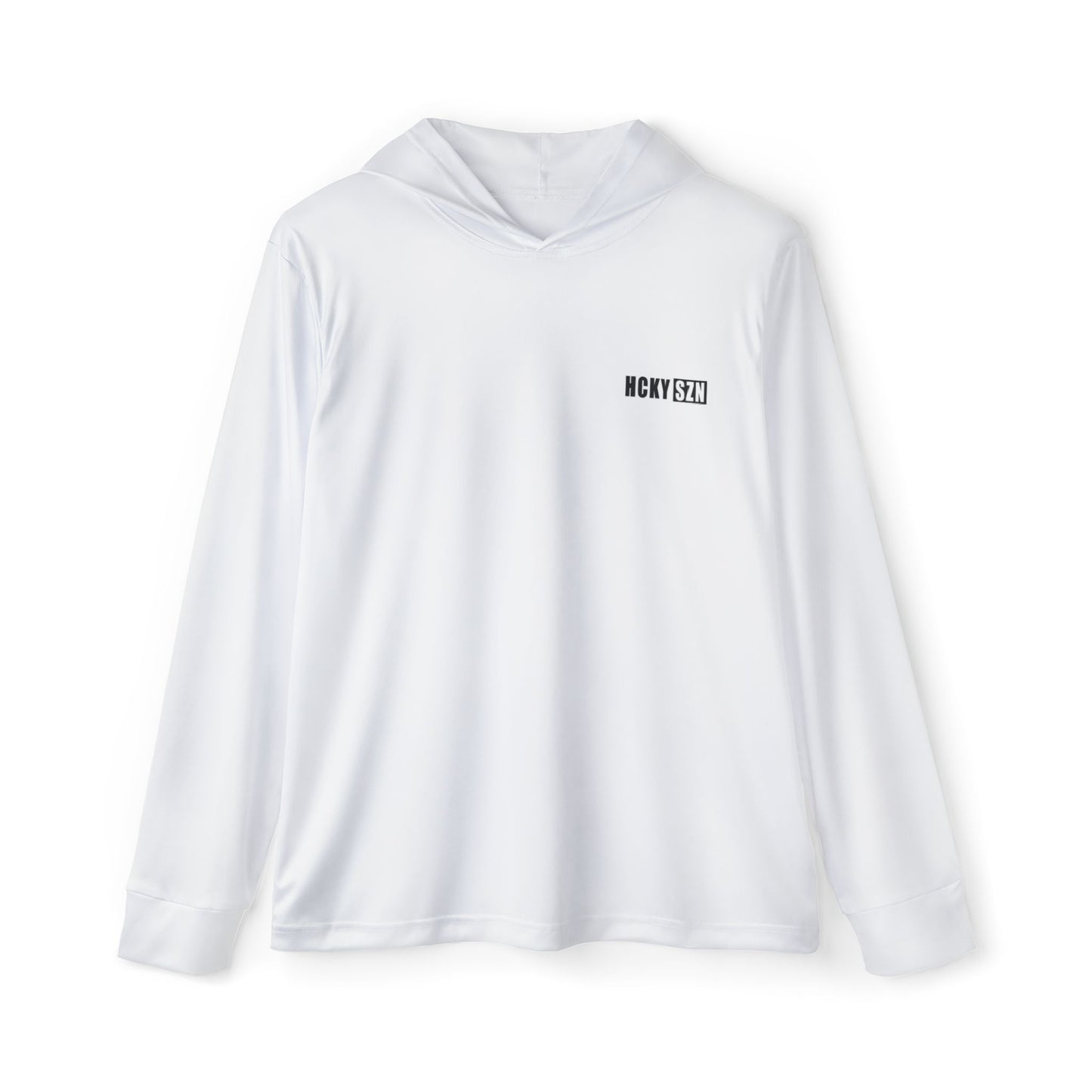 HCKY SZN Signature Performance Warmup Hoodie (White/Black)