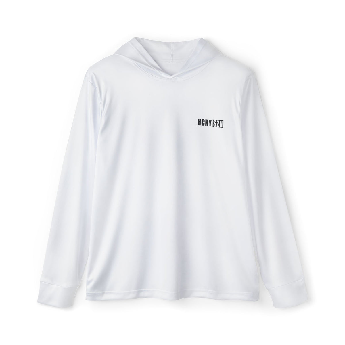 HCKY SZN Signature Performance Warmup Hoodie (White/Black)
