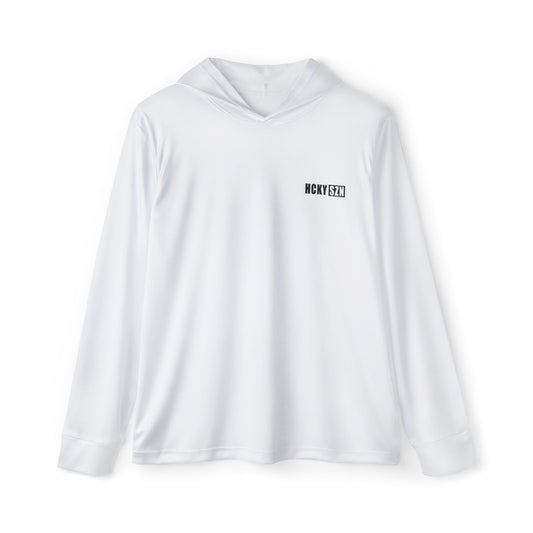 HCKY SZN Signature Performance Warmup Hoodie (White/Black)