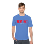 HCKYSZN (Designed to Win) Adult Performance Tee - Carolina/Cherry/White