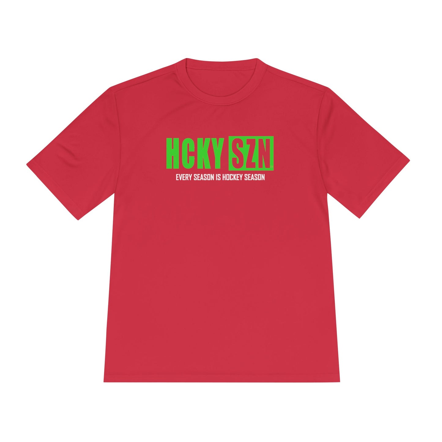 Every Season is HCKY SZN Performance Tee (Lime Logo) - Various Colors