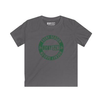 Youth Circle SZN Softstyle Tee (Forest Logo) - Various Colors