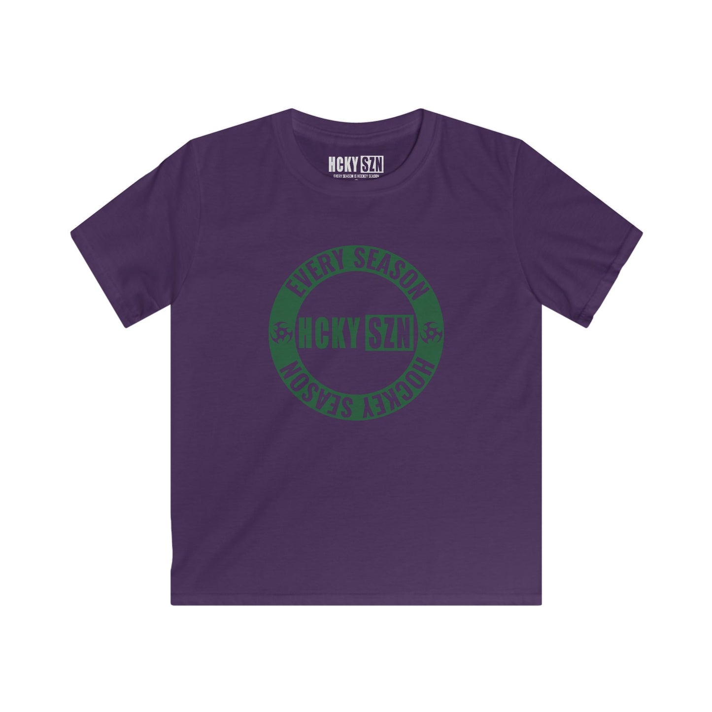 Youth Circle SZN Softstyle Tee (Forest Logo) - Various Colors