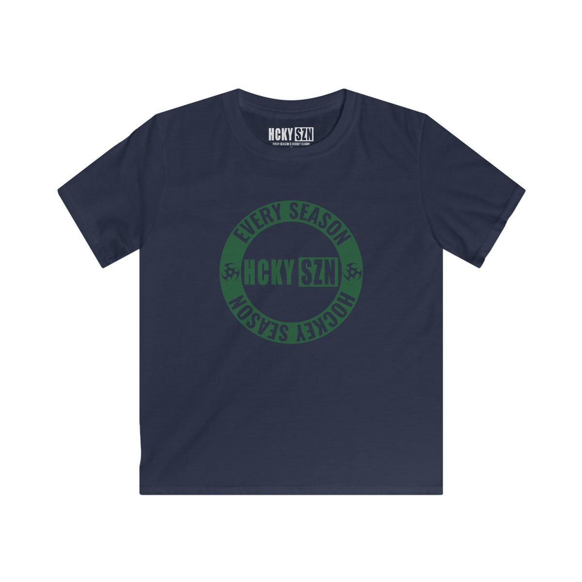 Youth Circle SZN Softstyle Tee (Forest Logo) - Various Colors