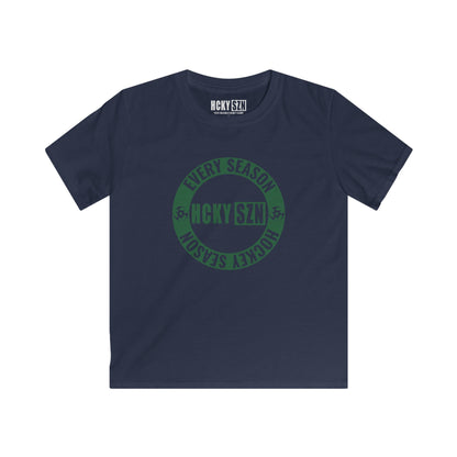 Youth Circle SZN Softstyle Tee (Forest Logo) - Various Colors