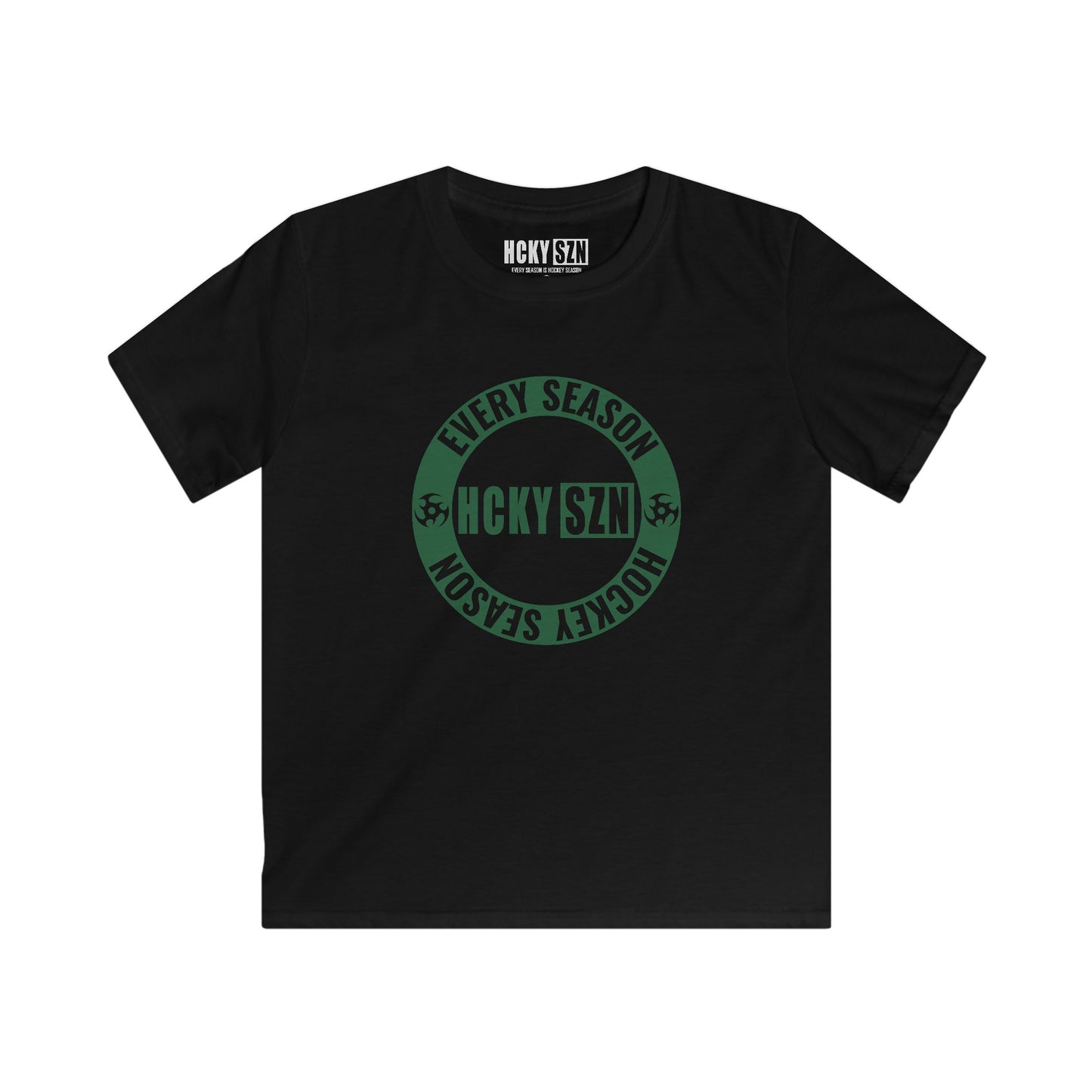 Youth Circle SZN Softstyle Tee (Forest Logo) - Various Colors