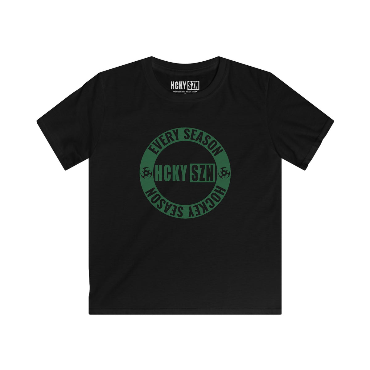 Youth Circle SZN Softstyle Tee (Forest Logo) - Various Colors
