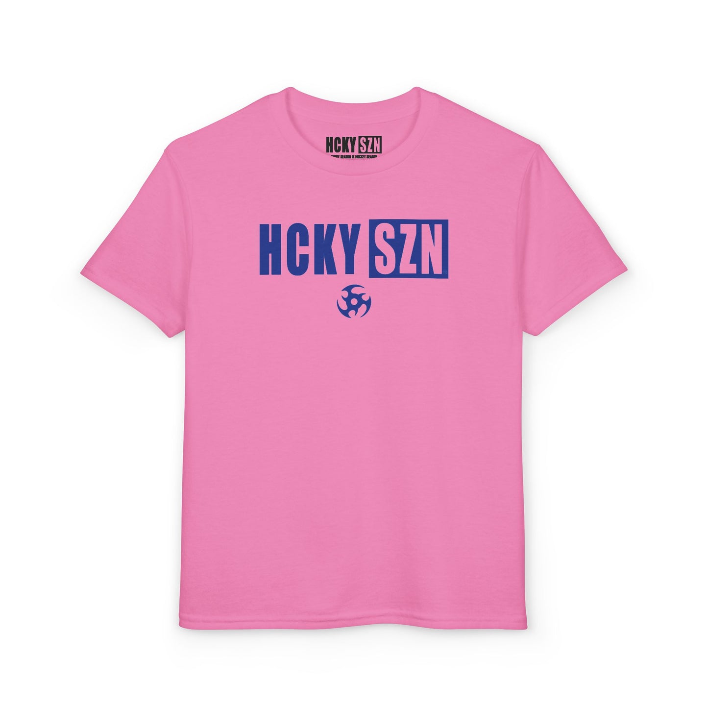 Youth HCKY SZN DryBlend Tee Shirt (Royal Logo) - Various Colors