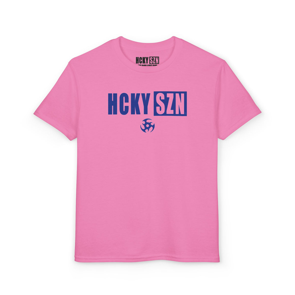 Youth HCKY SZN DryBlend Tee Shirt (Royal Logo) - Various Colors