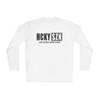 HCKYSZN (Every Season) Long Sleeve Adult Performance Tee - White/Black/Black