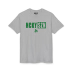 HCKY SZN Simple Star DryBlend Tee Shirt (Green Logo) - Various Colors