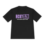 HCKYSZN Every Season Adult Performance Tee - Black/Lavender