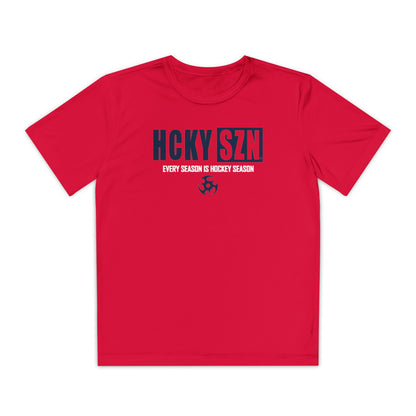 Every Season is HCKY SZN Youth Competitor Tee (Navy Logo) - Various Colors