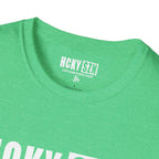 HCKY SZN Softstyle Tee Shirt (Heather Irish Green)