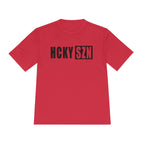 HCKYSZN (Flagship Logo) Adult Performance Tee - Red/Black