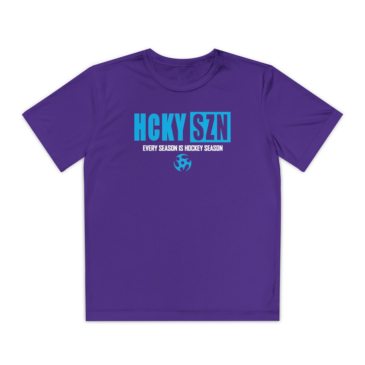 Every Season is HCKY SZN Youth Competitor Tee (Sky Blue  Logo) - Various Colors